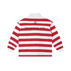 Color Block Stripe Polo Shirt