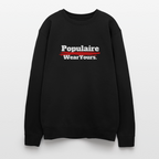 Oversized Crewneck Sweatshirt - black