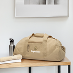 The Populaire Duffel — Forest - beige