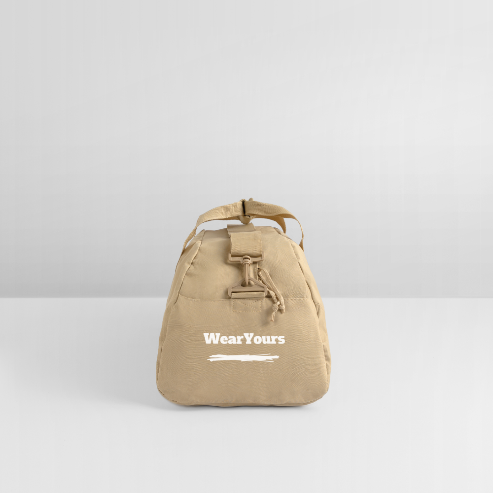 The Populaire Duffel — Forest - beige