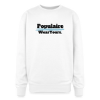 Oversized Crewneck Sweatshirt - white