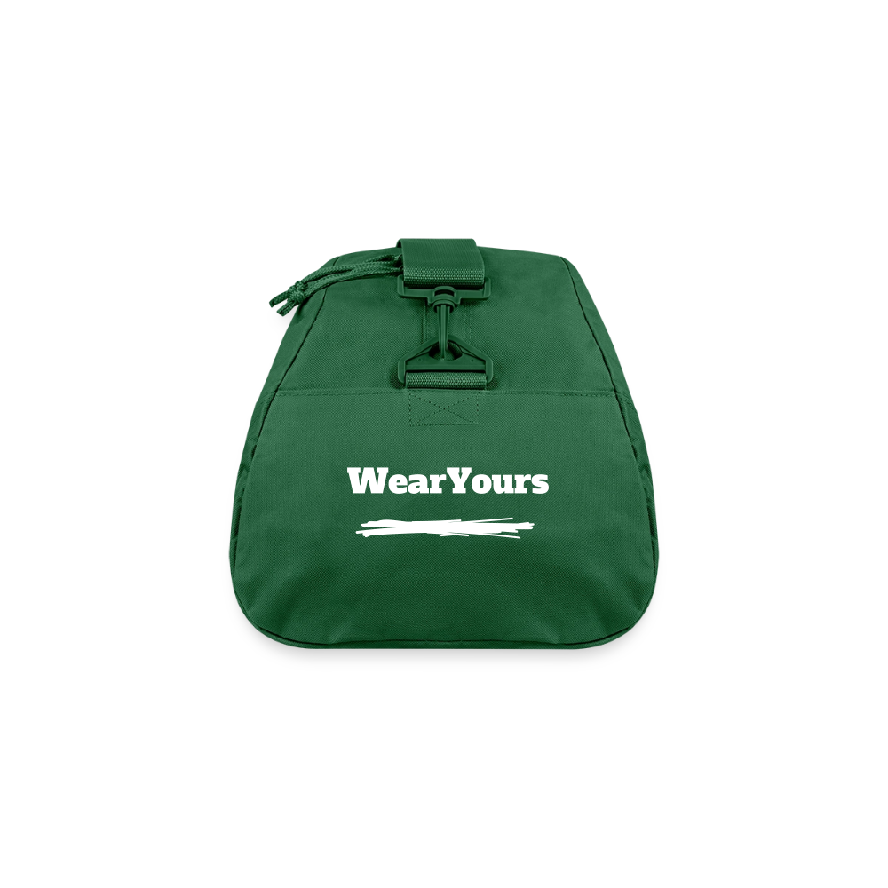The Populaire Duffel — Forest - forest green
