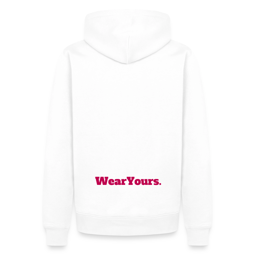 The Signature Hoodie in White - white