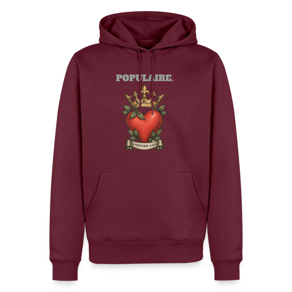 Men’s Premium Hoodie - burgundy