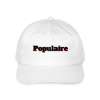 Vintage Washed Rope Cap - white
