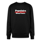 Oversized Crewneck Sweatshirt - black