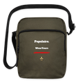 The Populaire Crossbody — Noir - olive