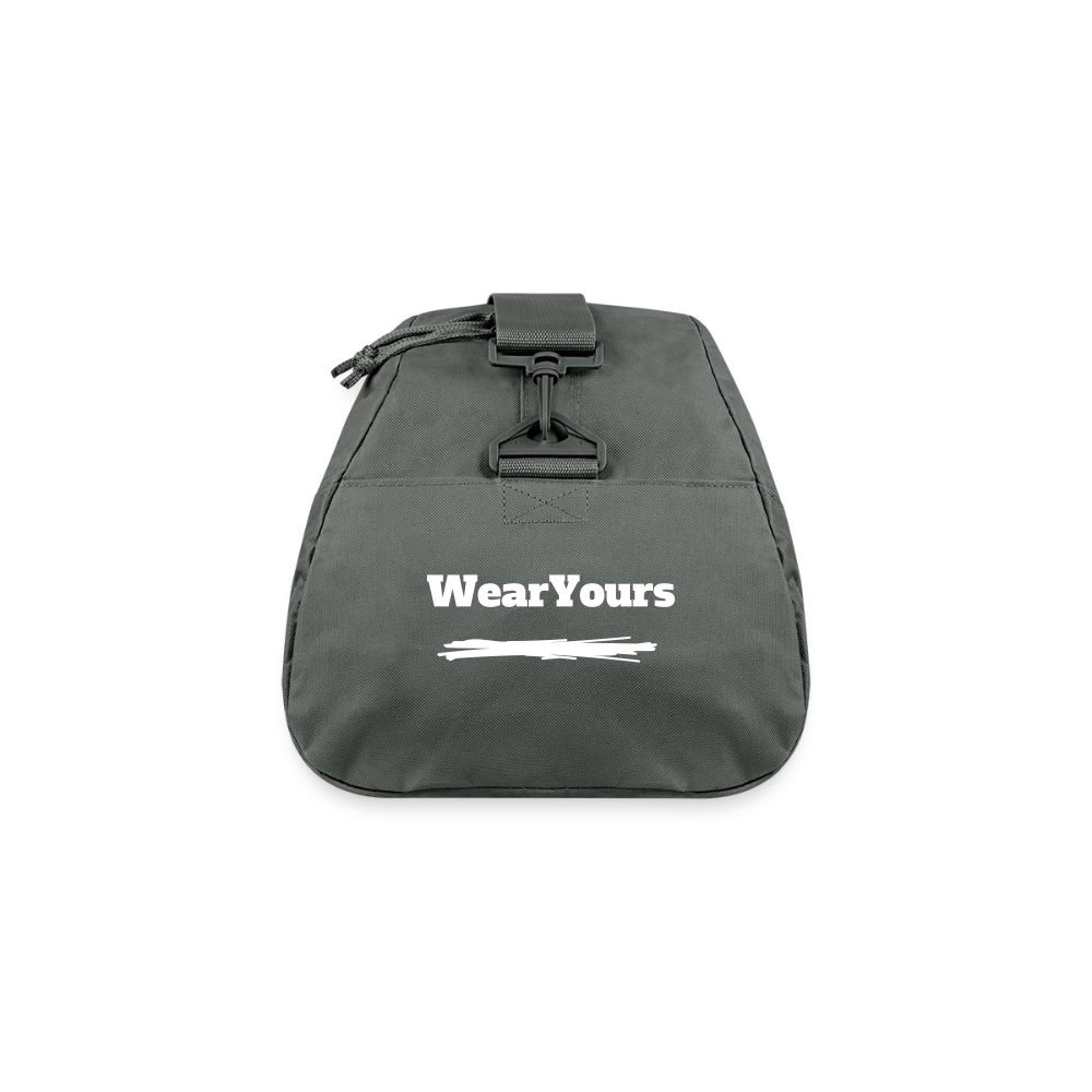 The Populaire Duffel — Forest - charcoal