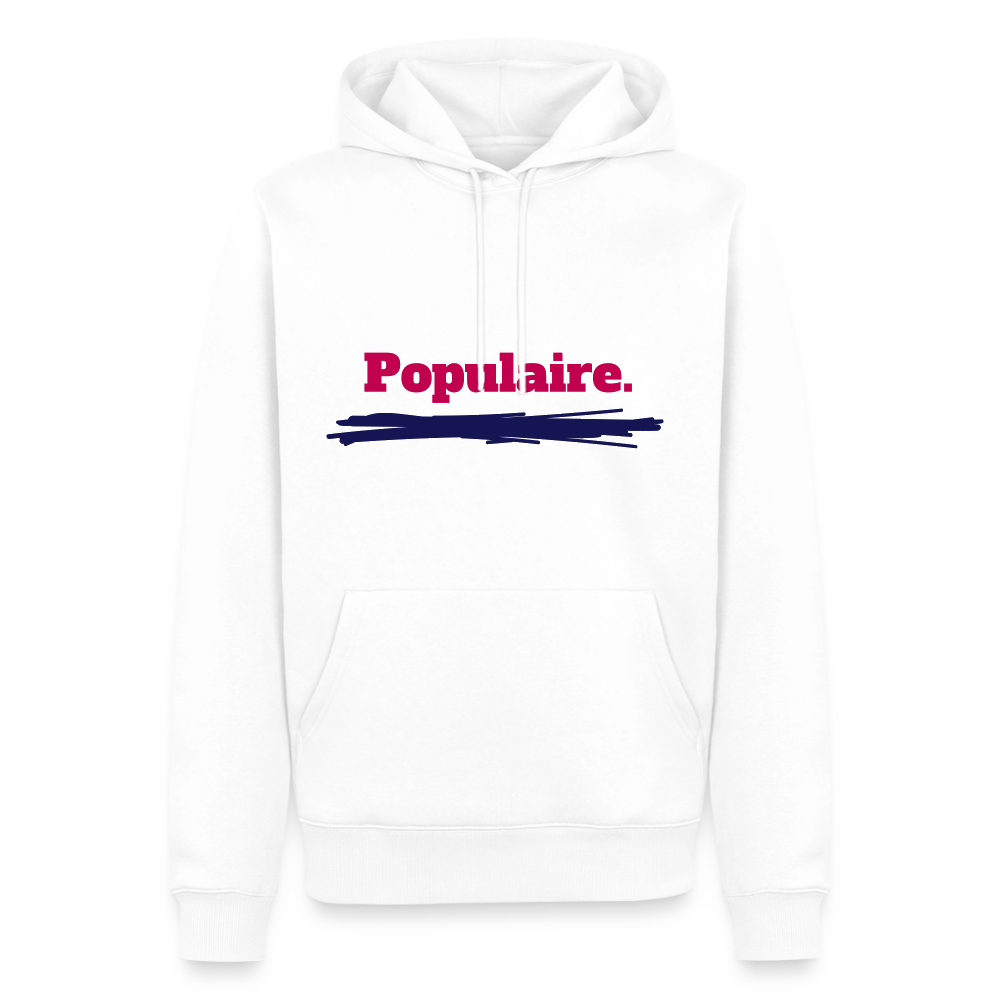 The Signature Hoodie in White - white