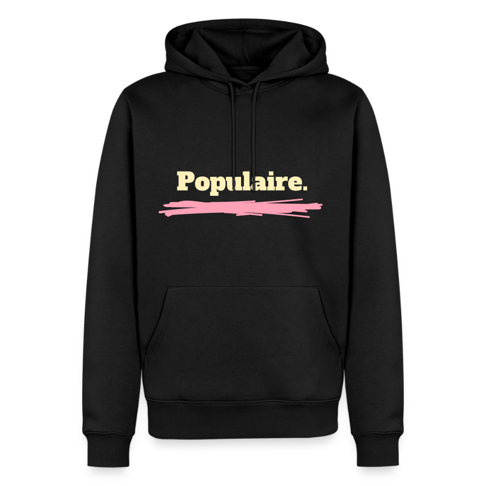 The Signature Hoodie — Populaire - black