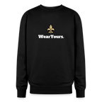 Oversized Crewneck Sweatshirt - black
