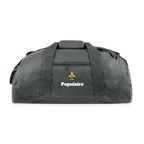 The Populaire Duffel — Forest - charcoal