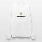 Oversized Crewneck Sweatshirt - white