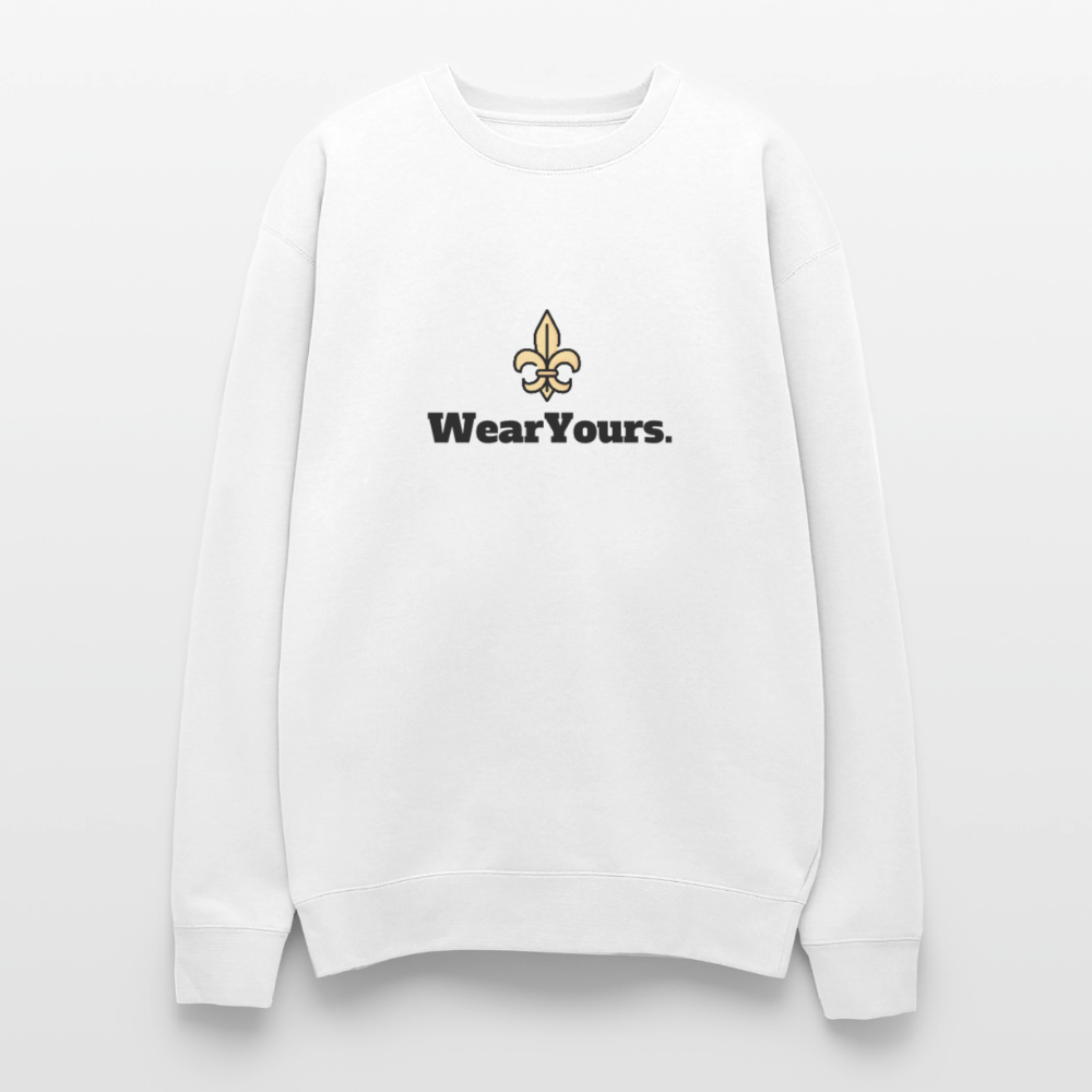 Oversized Crewneck Sweatshirt - white