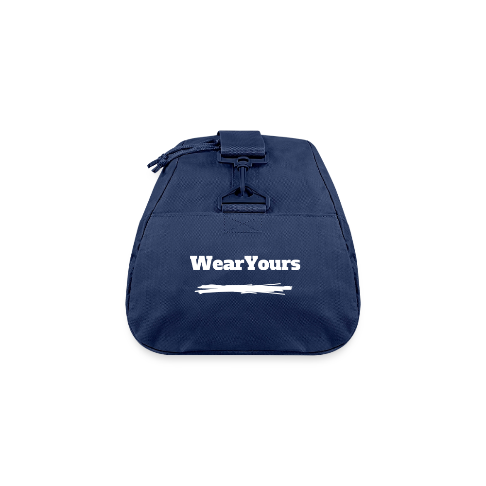 The Populaire Duffel — Forest - navy