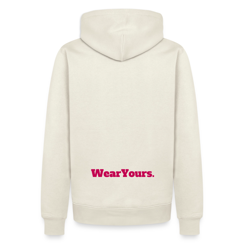 The Signature Hoodie in White - off white