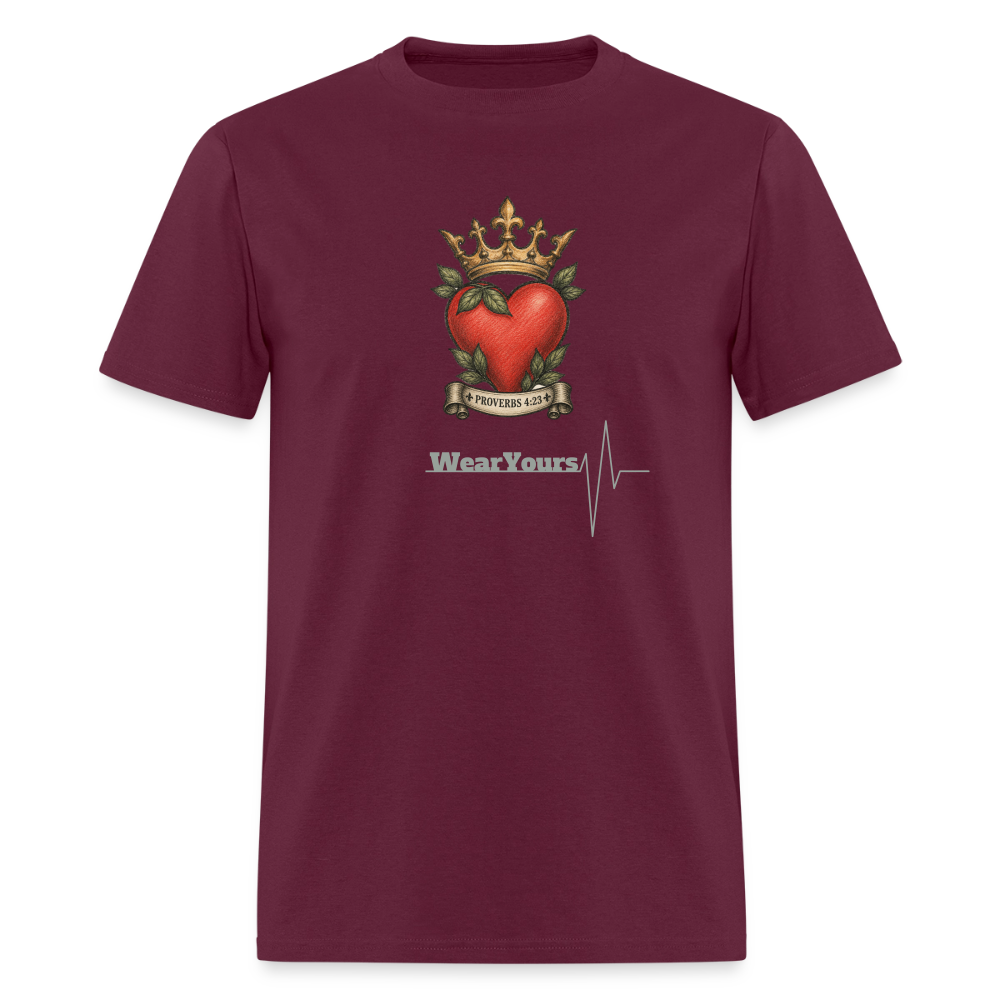 Men's T-Shirt - burgundy