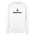 Oversized Crewneck Sweatshirt - white