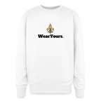 Oversized Crewneck Sweatshirt - white