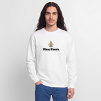Oversized Crewneck Sweatshirt - white