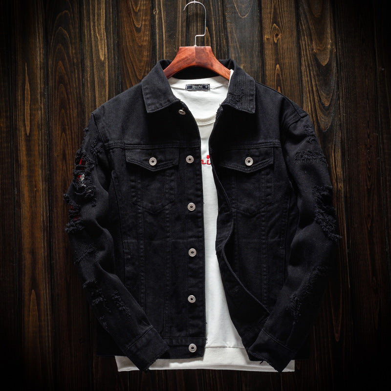 The Denim Moto Jacket