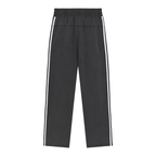 Snow Washed Contrast Tape Sweatpants