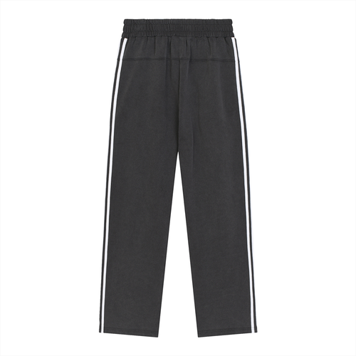 Snow Washed Contrast Tape Sweatpants