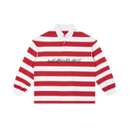 Color Block Stripe Polo Shirt