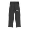 Snow Washed Contrast Tape Sweatpants