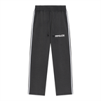 Snow Washed Contrast Tape Sweatpants