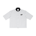 The WY Pinstripe Zip Jersey