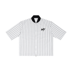 The WY Pinstripe Zip Jersey