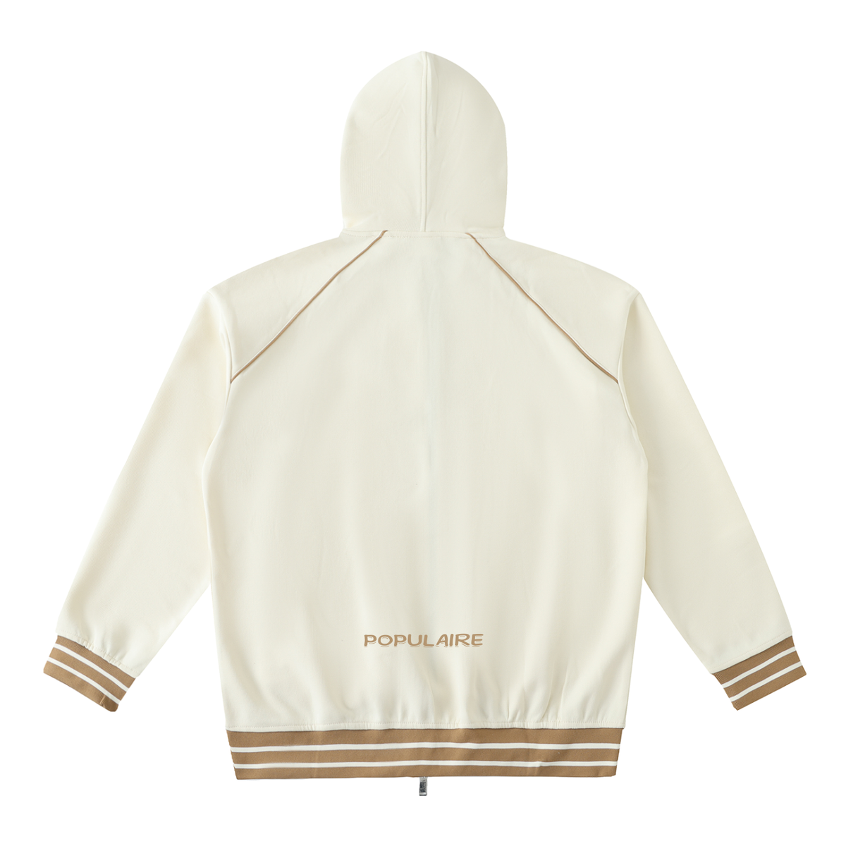 The Populaire Crest Zip Hoodie