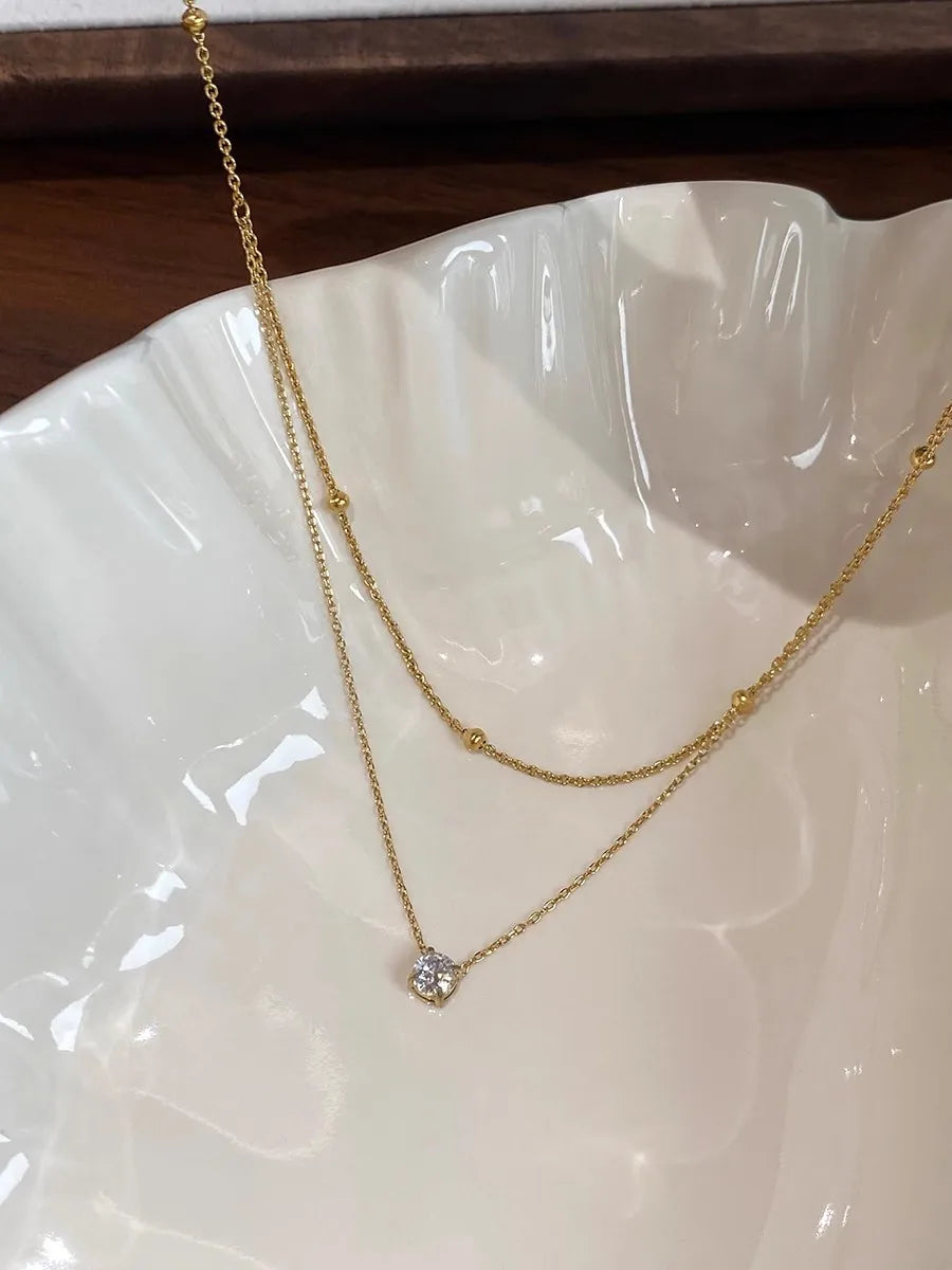 The Double Layer Gold Choker