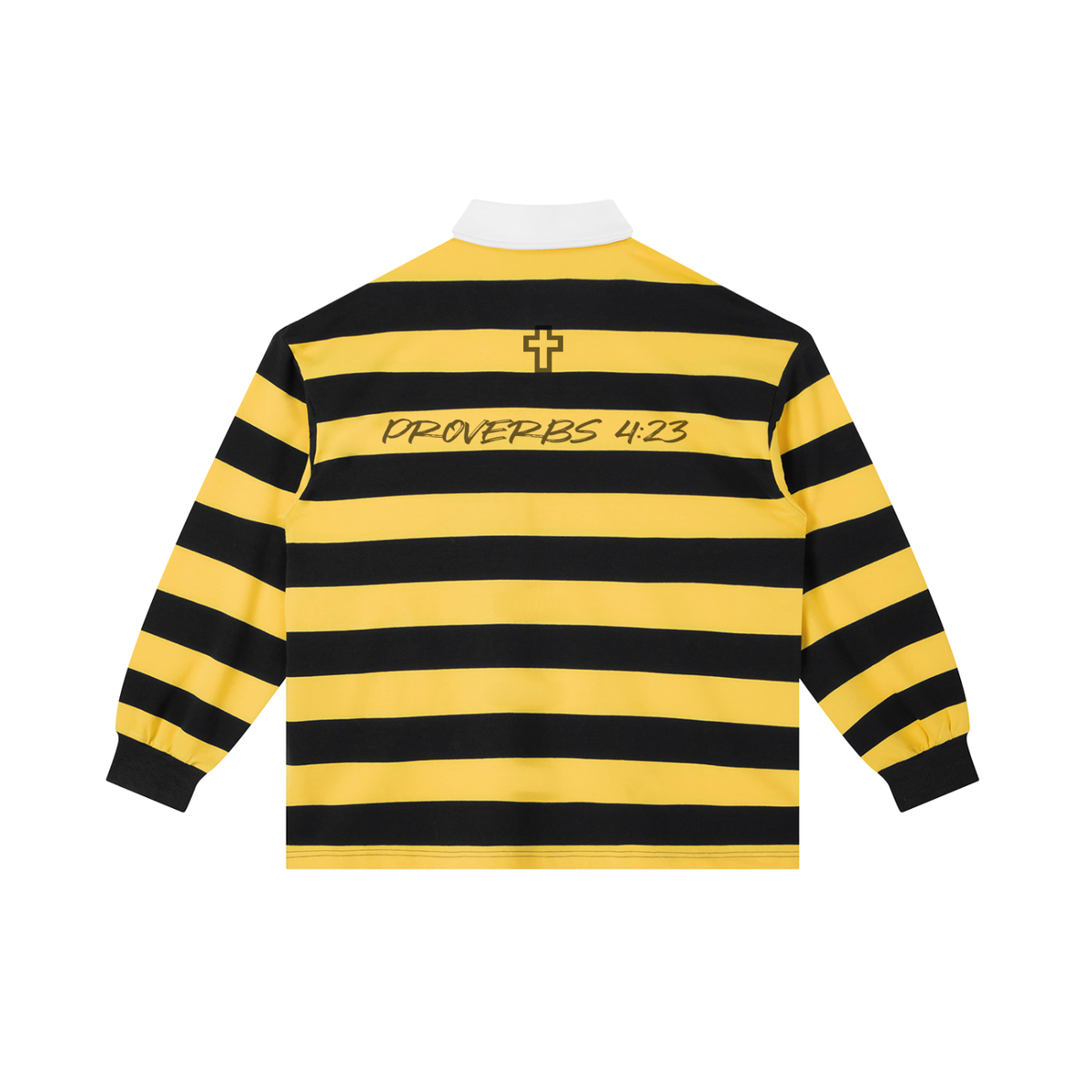 Color Block Stripe Polo Shirt