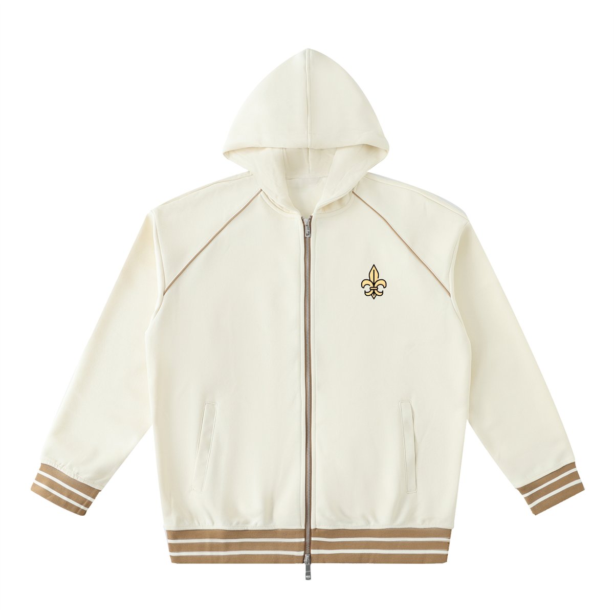 The Populaire Crest Zip Hoodie